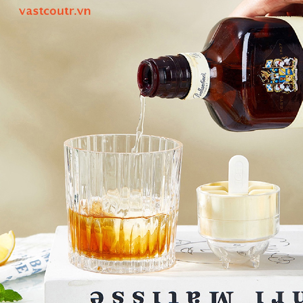 Khuôn Làm Kem Que Bằng Nhựa Tiện Dụng Cho Nhà Bếp