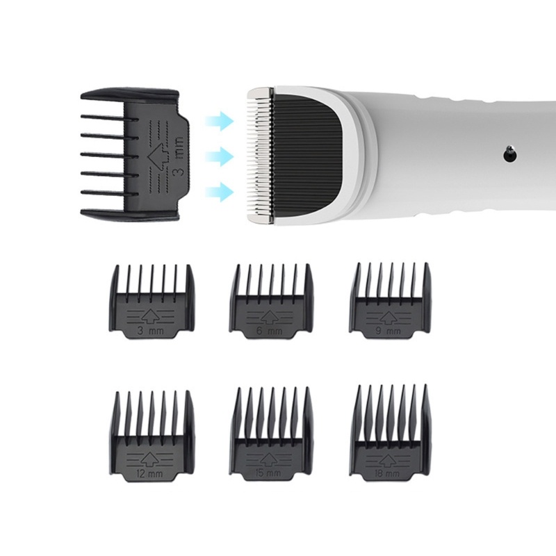 Bộ Tông Đơ Cắt Tỉa Lông Cho Thú Cưng Sạc USB