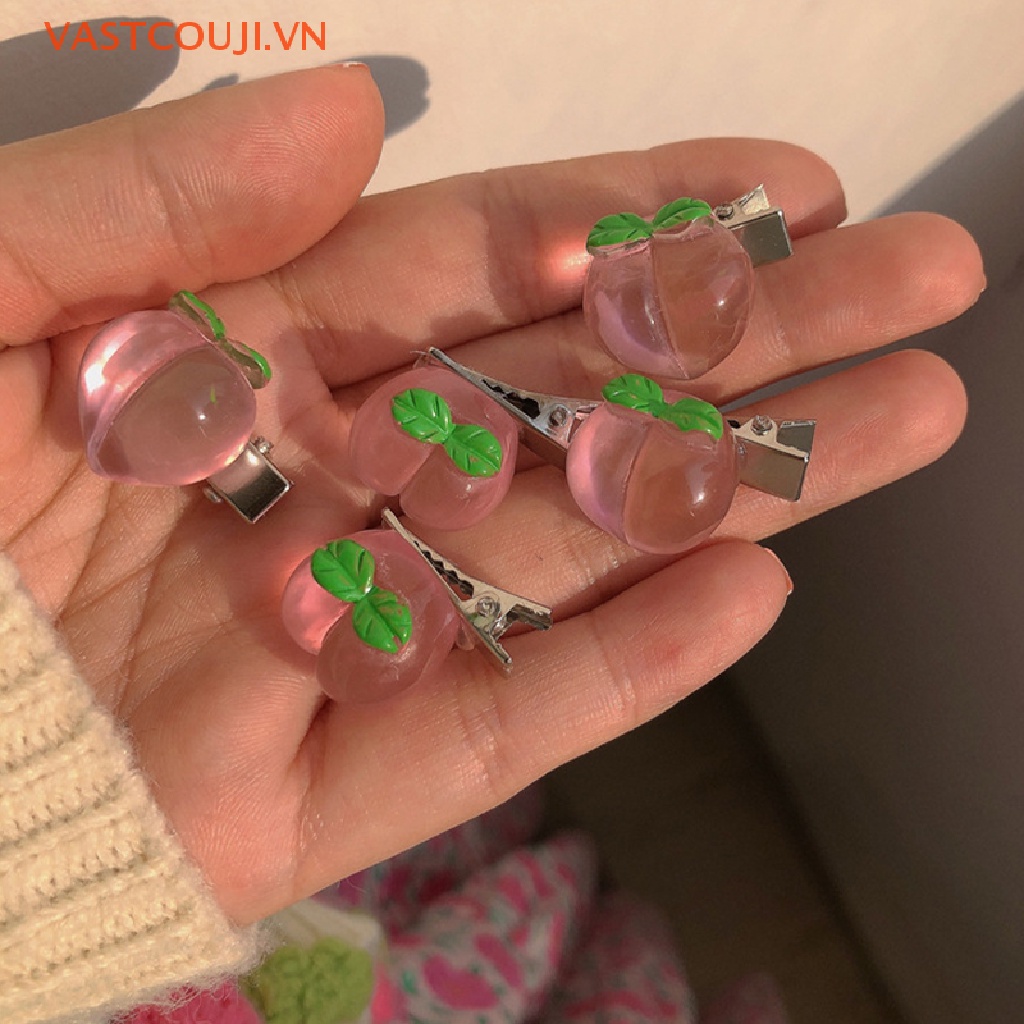 Set 5 Kẹp Tóc Nơ Nhỏ Xinh Xắn Dành Cho Nữ