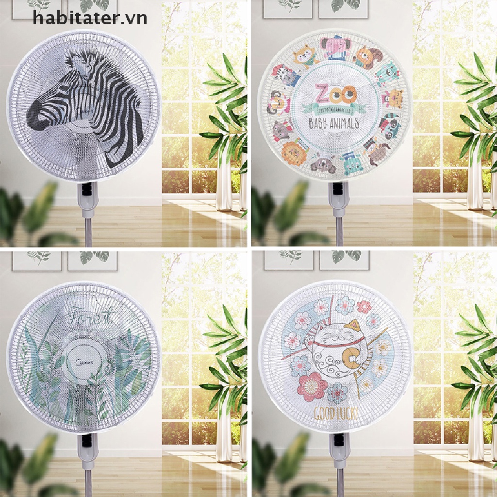 Vỏ Bọc Quạt Điện Hình Tròn Chống Bụi An Toàn Cho Gia Đình