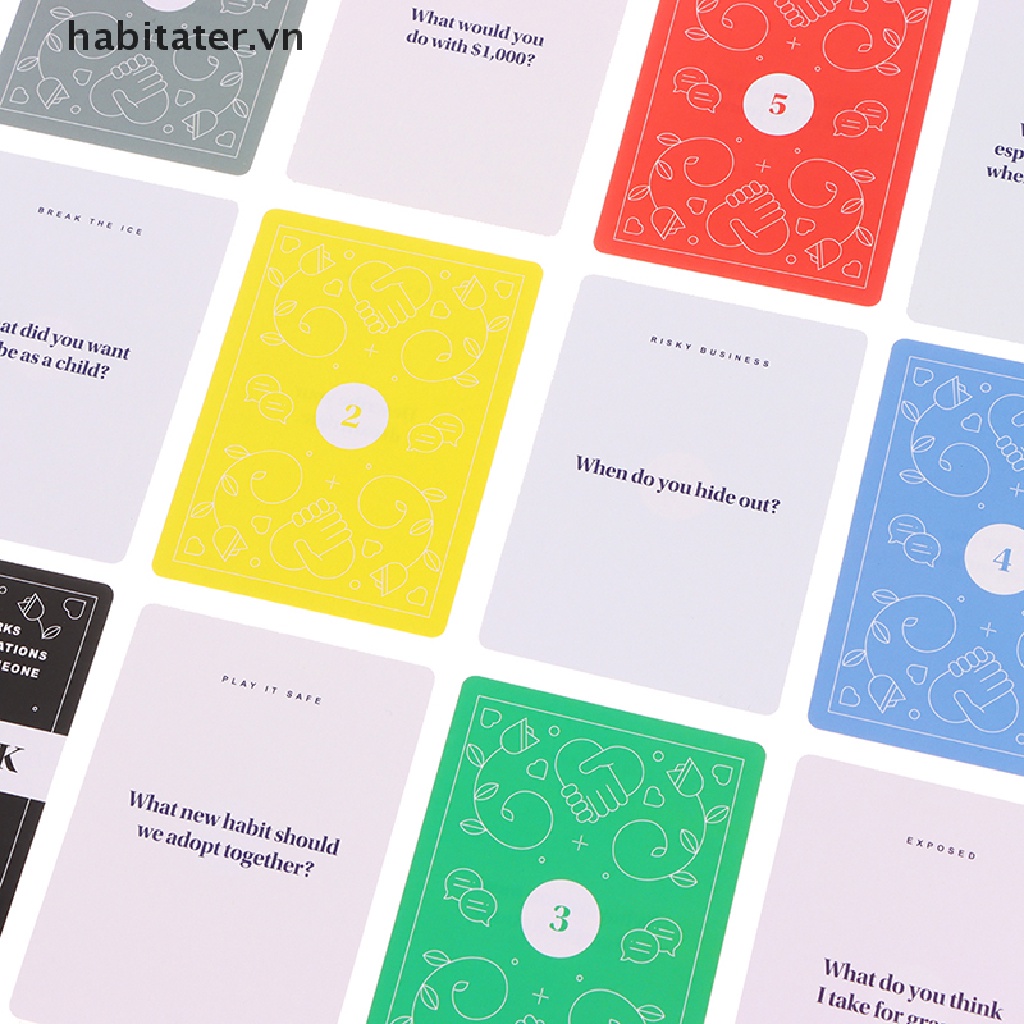 Bộ Thẻ Bài Trò Chơi Date Deck Vui Nhộn Cho Cặp Đôi