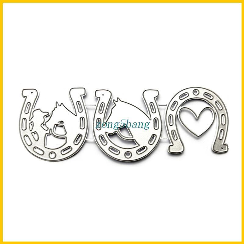 Khuôn Cắt Giấy Kim Loại Hình Ngựa Một Sừng Xinh Xắn