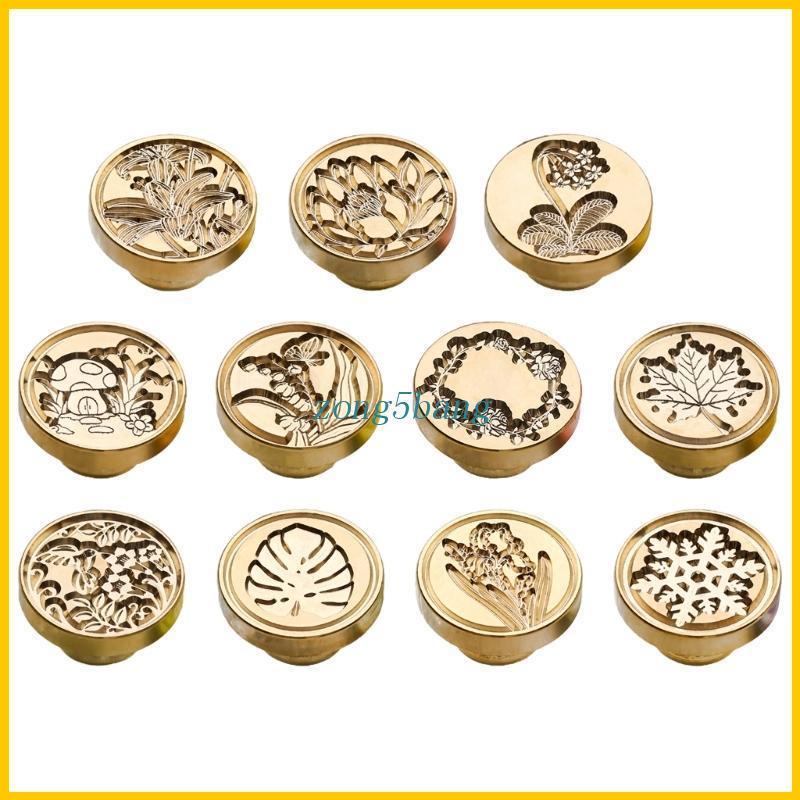 Con Dấu Sáp In Hình Cây Cối Trang Trí Nhà Cửa