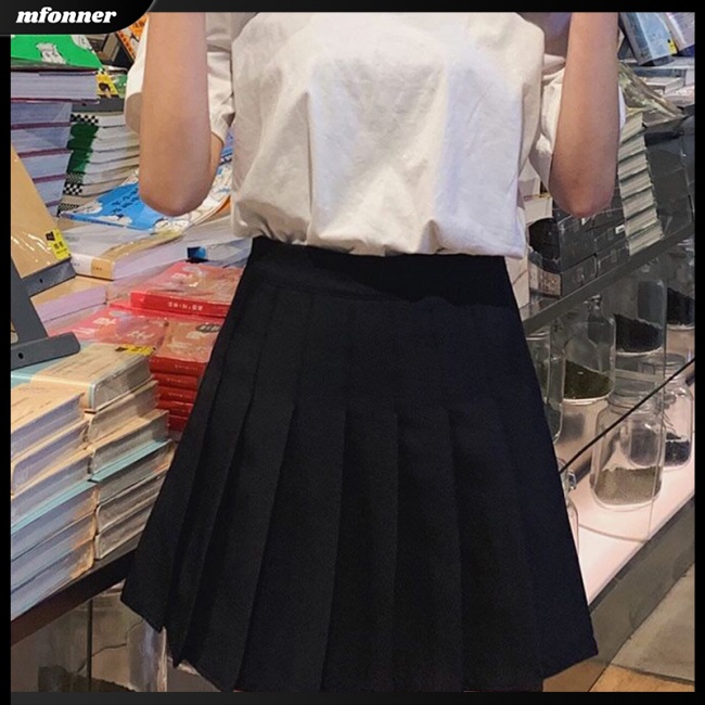 Chân Váy Chữ A Lưng Cao Màu Sắc Thời Trang