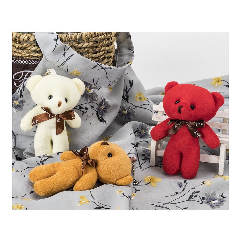 Búp Bê Nhồi Bông Cỡ Nhỏ Treo Túi Xách / Điện Thoại Dùng Làm Quà Tặ