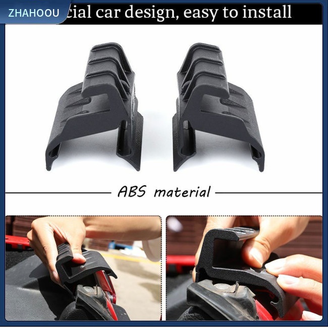 ☃Nhà Cửa☃ 1 Cặp Kẹp Cửa Sổ Sau Mềm Mại 55395760Phụ Kiện Chuyên Dụng Dành Cho Jk Jku