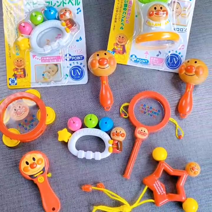 Trống Lục Lạc Đồ Chơi Từ 3 Đến 24 Tháng Phát Triển Trí Tuệ Cho Bé