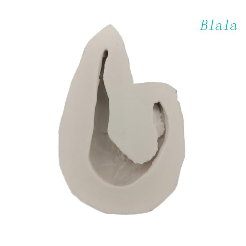Blala 3D Shrimp Silicone Cake Fondant Mold Chocolate Candy Baking Tool Candy Sugar Craft Soap  Mould