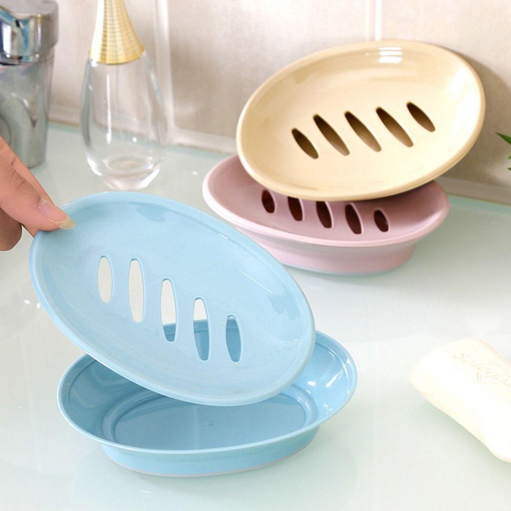 Giá Đỡ Xà Phòng Có Rãnh Thoát Nước Tiện Dụng Cho Nhà Bếp