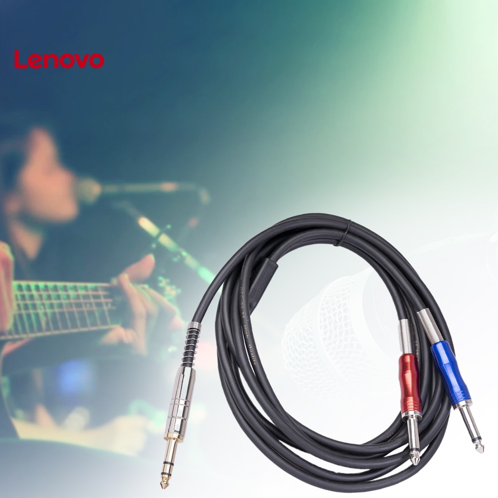 Cáp Âm Thanh Chống Nhiễu Hoa Hướng Dương Ổn Định 6.35mm Male Sang Dual Track Audio