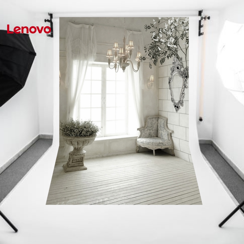 Phông nền chụp ảnh LENOVO sunflower 3D phong cách retro có thể tái sử dụng cho trẻ sơ sinh