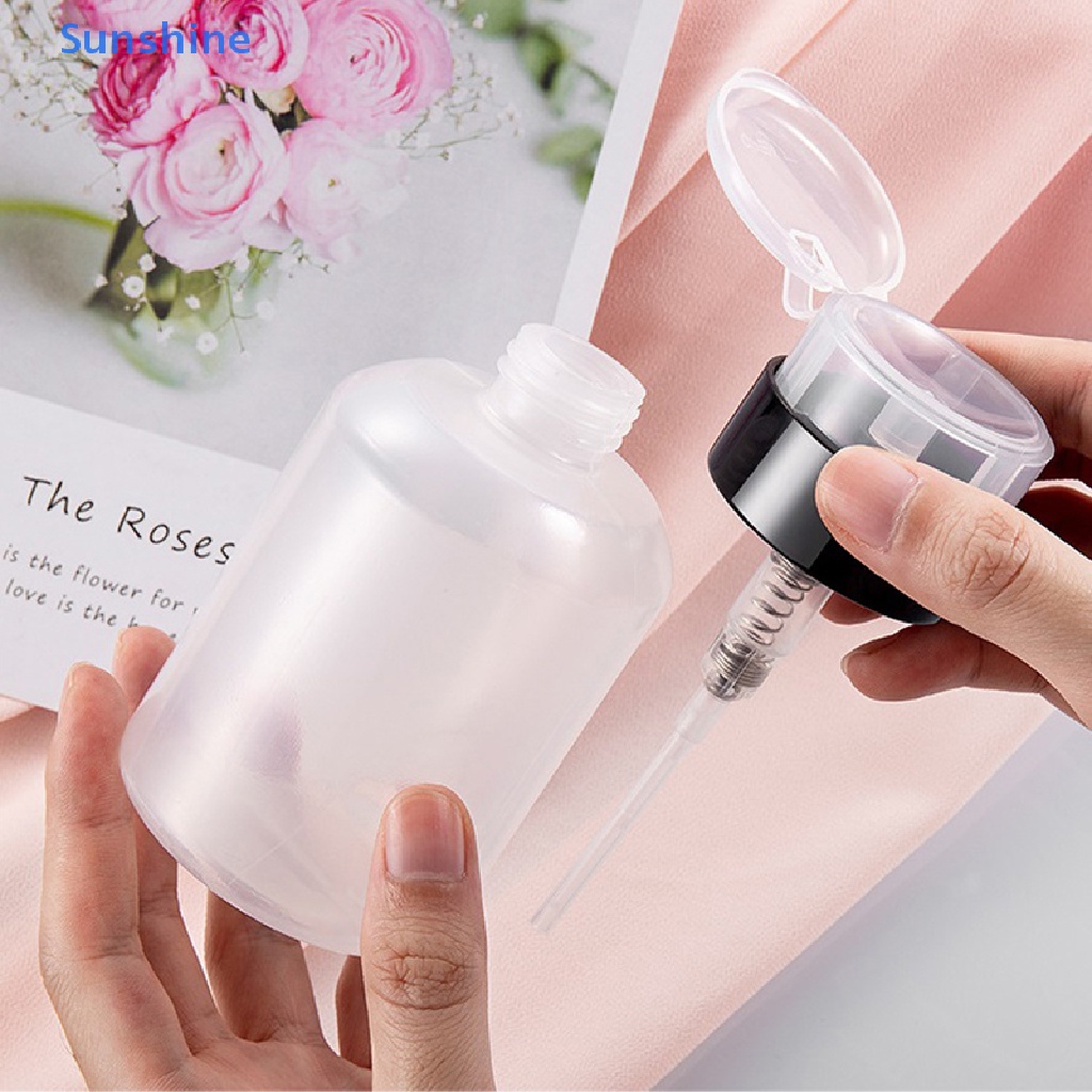 Lọ Đựng Dung Dịch Tẩy Sơn Móng Tay Dạng Nhấn Tiện Dụng