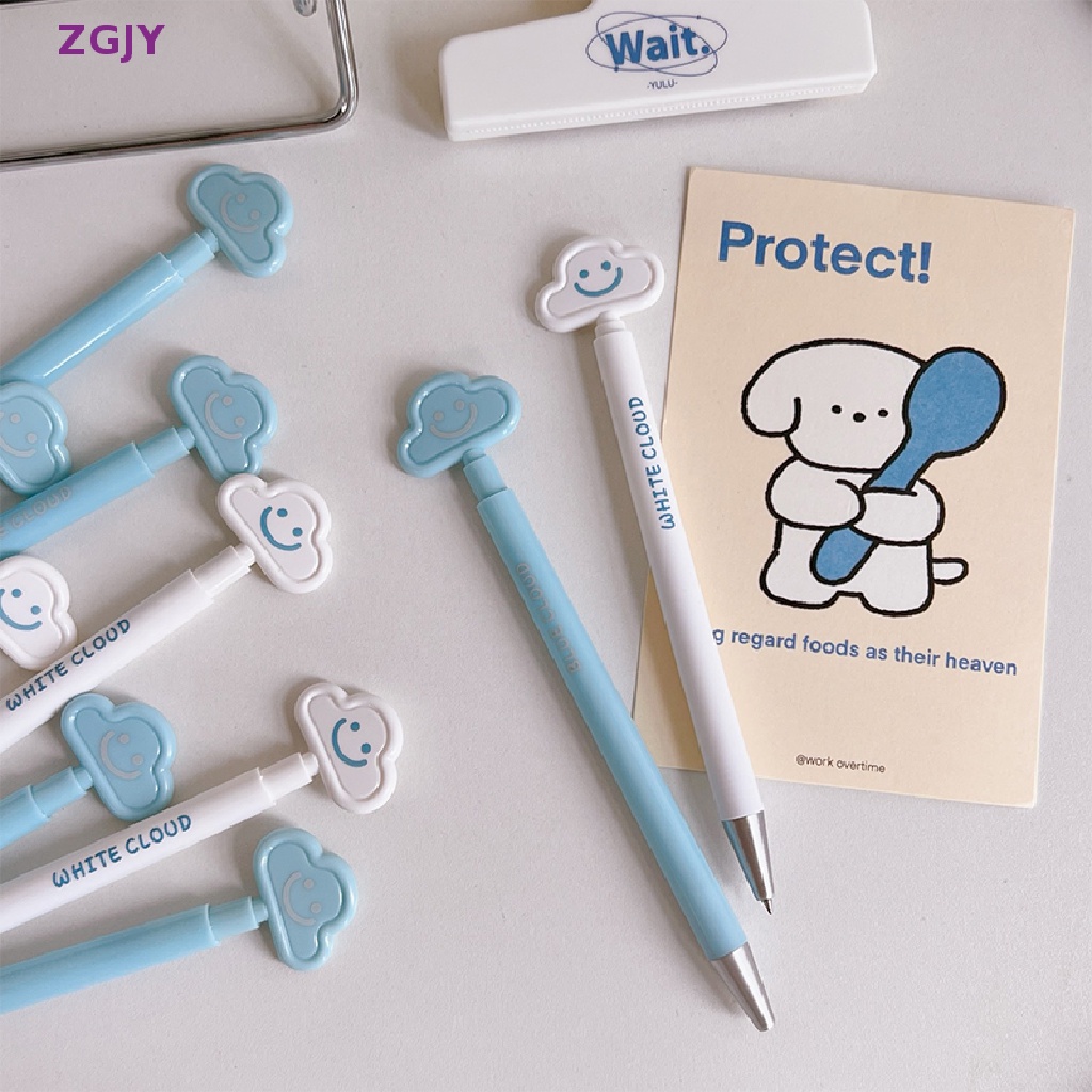 Bút Bi Mực Đen Ngòi 0.5mm Hình Đám Mây Dễ Thương Mới