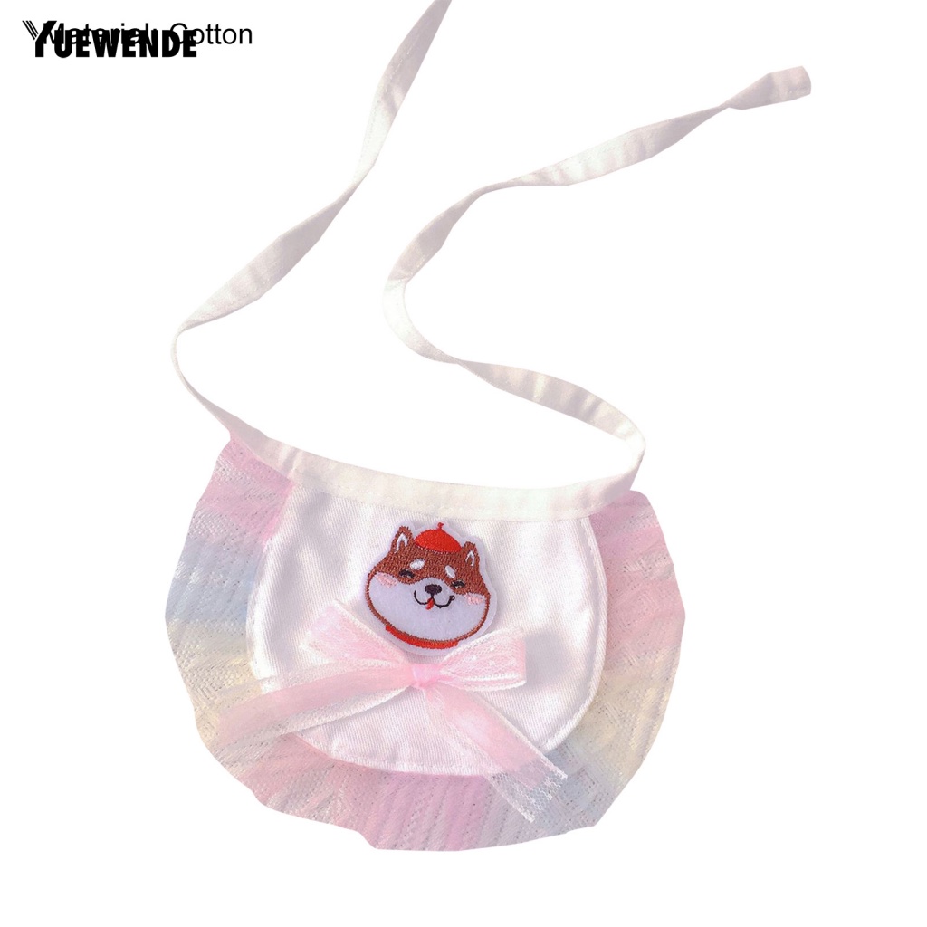 Ye.b Khăn Quàng Cổ Yếm Ăn Trang Trí Đẹp Mắt Kết Cấu Mịn Dùng Làm Đạo Cụ Chụp Ảnh Ngoài Trời Dành Cho