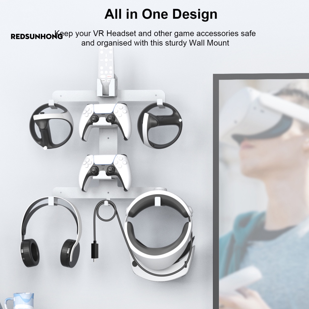 Giá Đỡ Kim Loại Gắn Tường Đa Năng Cho Tay Cầm Chơi Game PS VR2