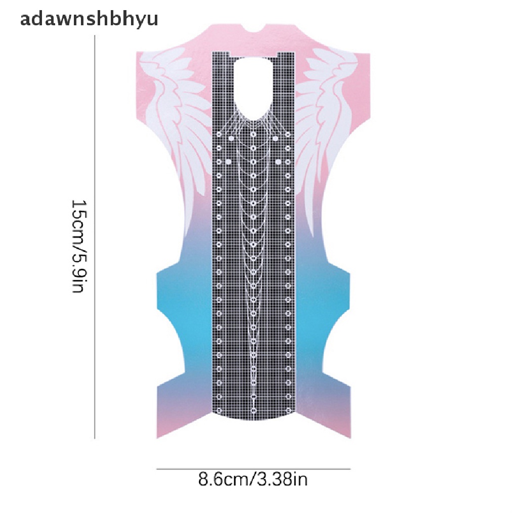 Set 100 Miếng Dán Hỗ Trợ Nối Dài Móng Tay Chuyên Nghiệp