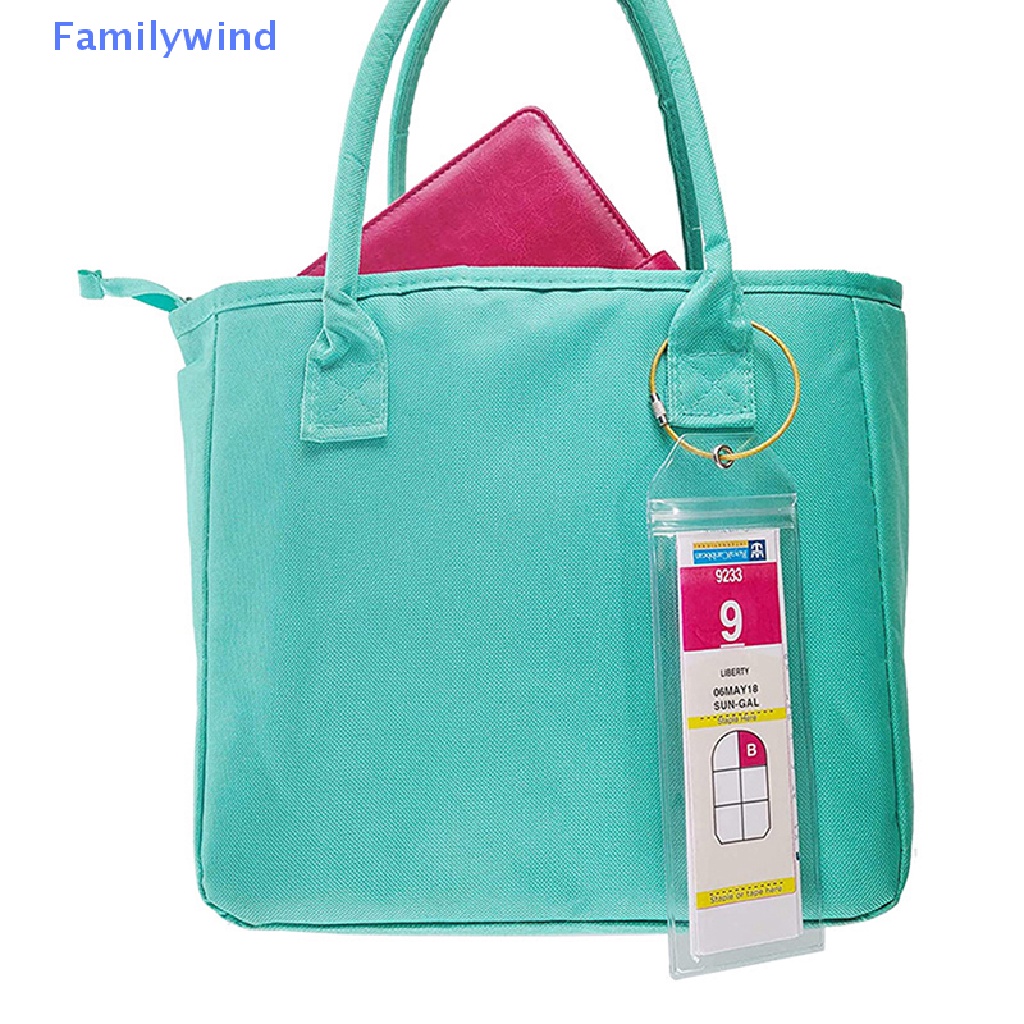 1 Thẻ Đánh Dấu Hành Lý Bằng PVC Dày Dặn Tiện Dụng