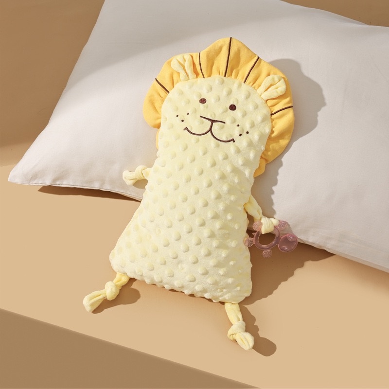 Gối Ngủ Vải Nhung Mềm Mại Dành Cho Bé Sơ Sinh