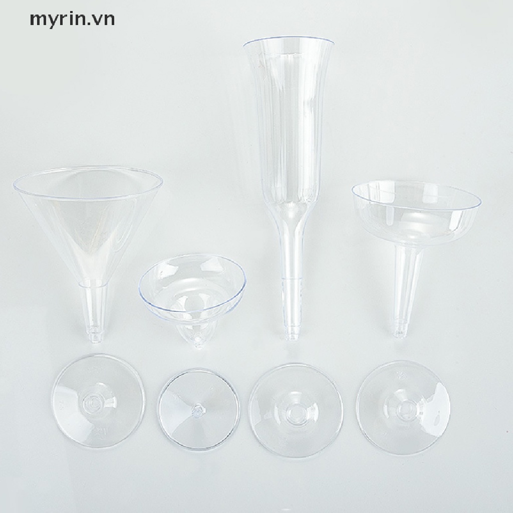 Ly Nhựa Uống Rượu Cocktail Dùng Một Lần Dung Tích 180 / 230ML