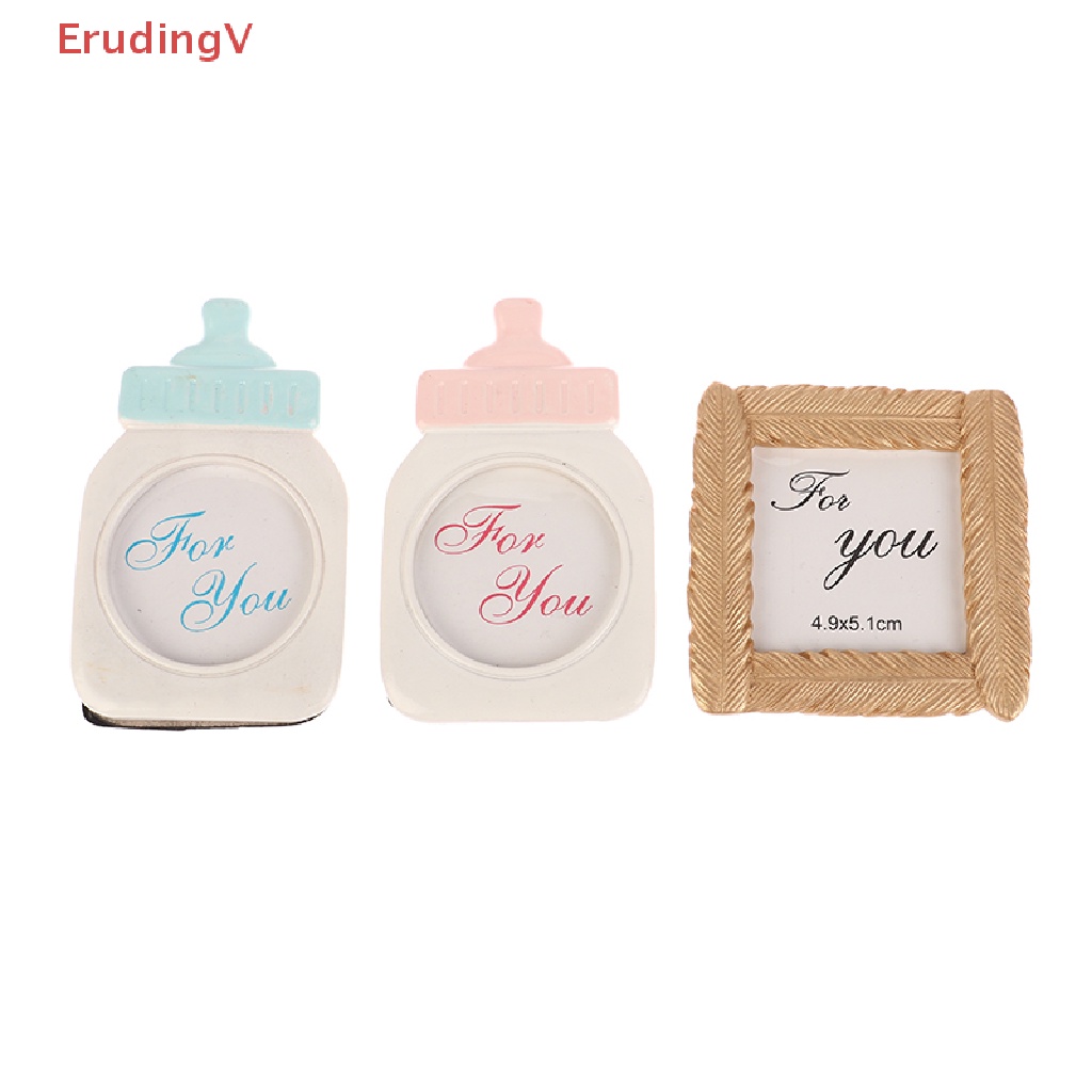 [ErudingV] Khung Ảnh Mini Màu Hồng / Xanh Lam / Vàng Kim Sáng Tạo [Mới]
