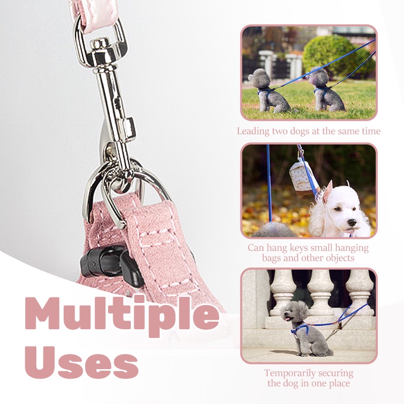 HamshMoc Dây Dắt Thú Cưng Đi Dạo Mềm Mại Bền Bỉ Đa Năng Có Thể Điều Chỉnh Được