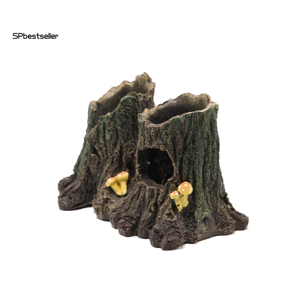 Cây Cảnh Nhân Tạo Bằng Nhựa Resin Không Phai Màu Trang Trí Bể Cá