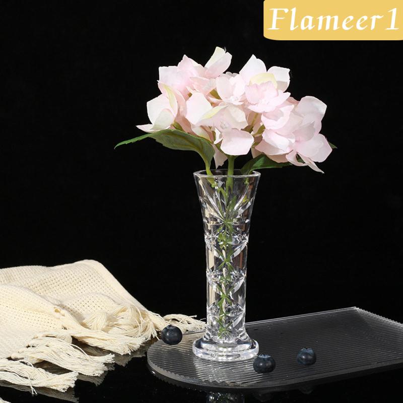 [Flameameer1] Lọ Hoa Acrylic Bóng Bắc Âu Trang Trí Bàn Ăn / Nông Trại