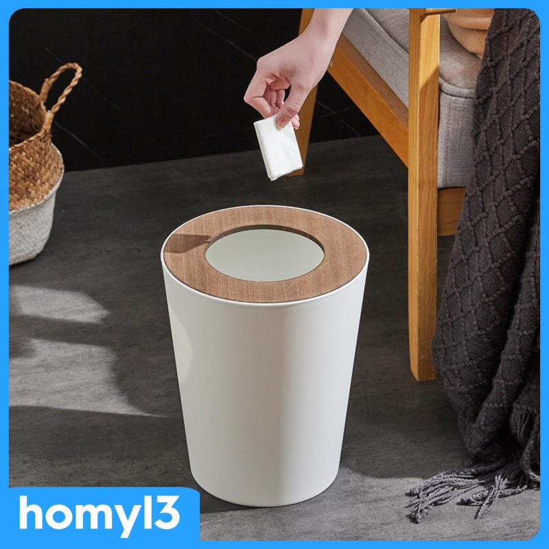 Thùng Đựng Rác Hình Tròn Không Có Nắp Siêu Bền Tiện Dụng Cho Gia Đình
