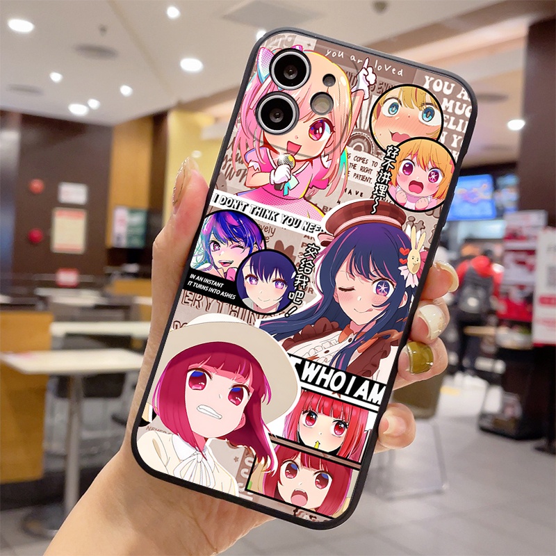 Hoshino Ai Phone case Oshi no Ko Custom Soft shell Hoshino Akuamarin ACGN anime Arima Kana animation Hoshino Rubii protective case Mother and Children