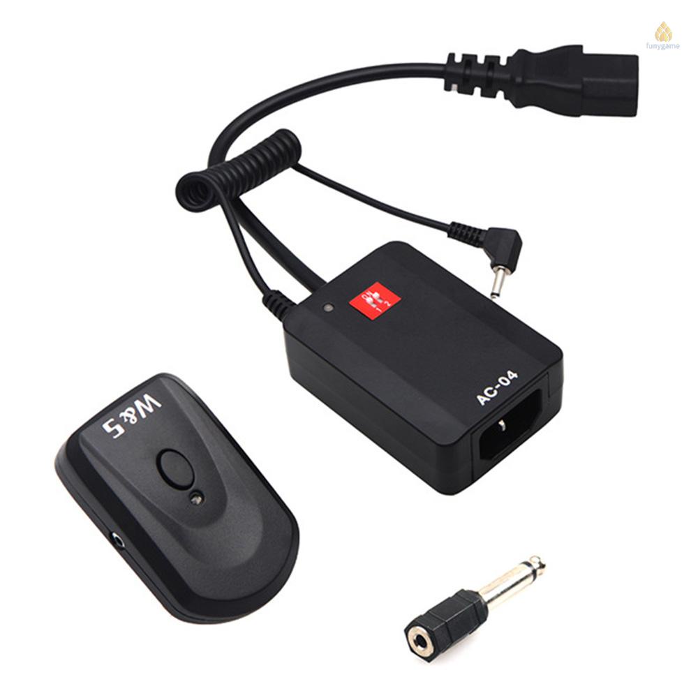 Hệ Thống Kích Hoạt Không Dây 4 Kênh Kèm Bộ Thu Phát 3.5mm Sang 6.35mm Cho Đèn Flash / Studio