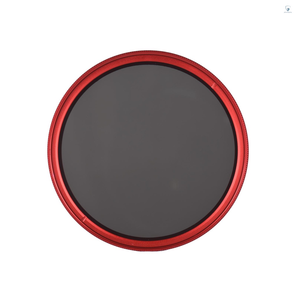 Bộ Lọc Chuyển Đổi FOTGA 72mm ND2 Sang ND400 Màu Đỏ Cho Máy Ảnh DSLR