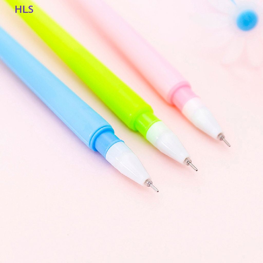 1 Cây Bút Mực Gel Bằng Silicone Hình Bông Hoa Thay Đổi Màu Sắc Sáng Tạo Dành Cho Học Sinh