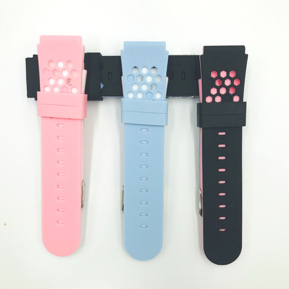 Dây Đeo Thay Thế Bằng Silicon Mềm Cho Đồng Hồ Thông Minh Trẻ Em