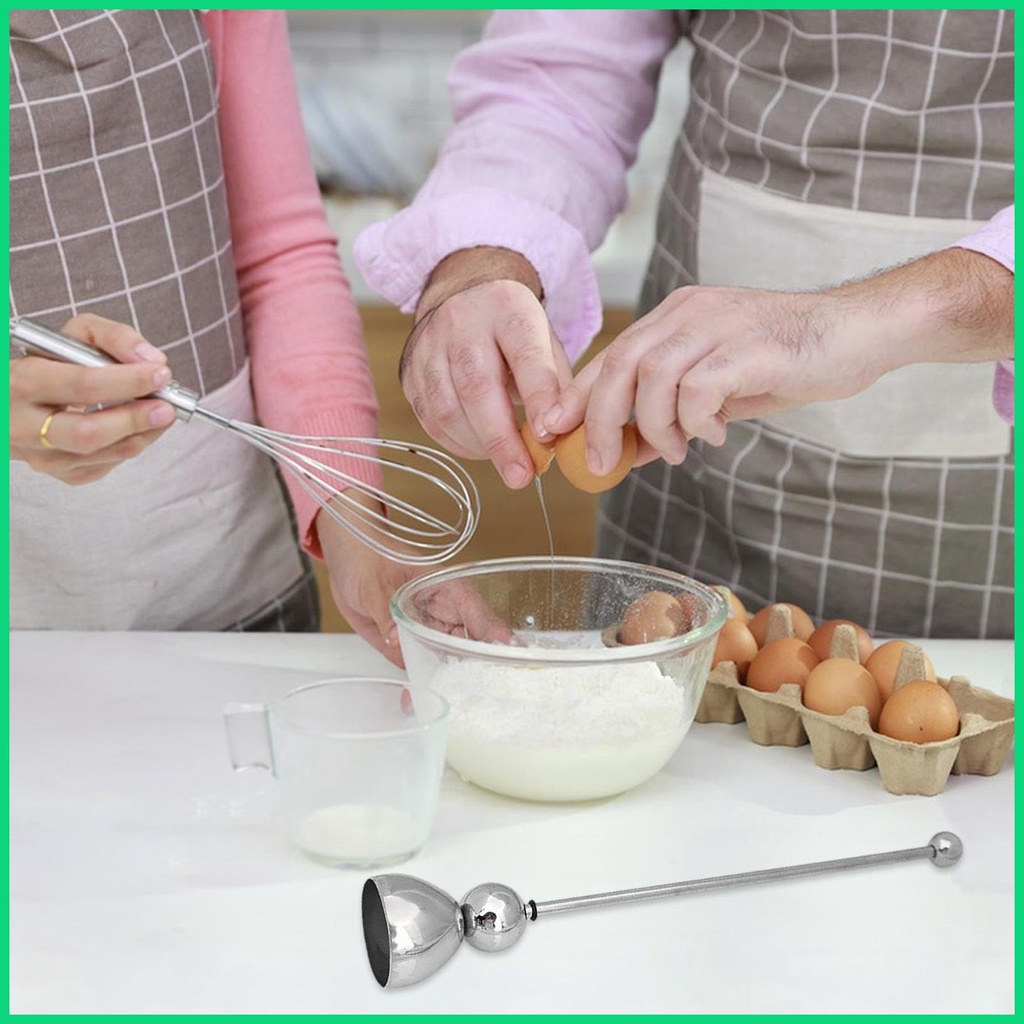 Dụng Cụ Cắt Vỏ Trứng Bằng Thép Không Gỉ Tiện Dụng Cho Nhà Bếp