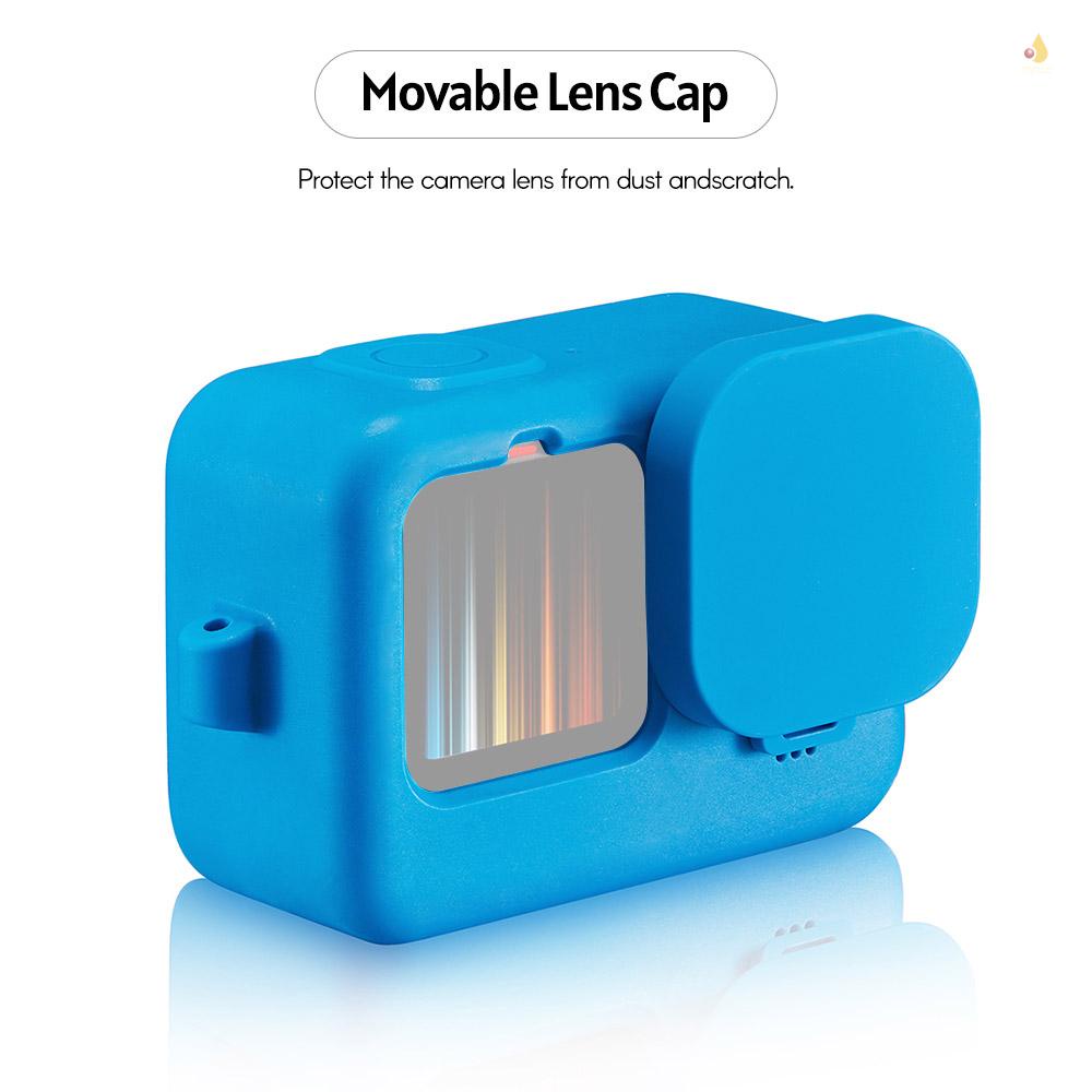 Bộ Phụ Kiện Bảo Vệ Ống Kính Máy Ảnh Bằng Silicone 1010 100 Cái