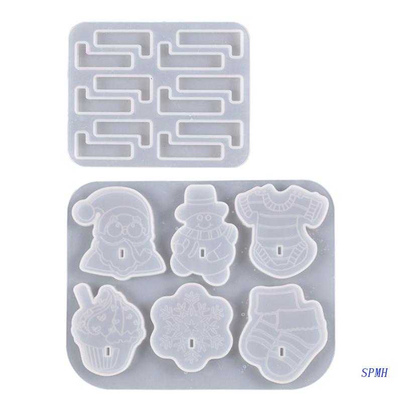 Khuôn Làm Móc Treo Đồ Giáng Sinh Không Cần Đục Lỗ