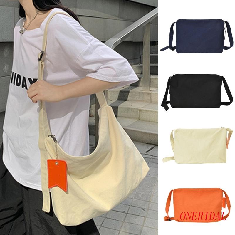 Túi Đeo Chéo Vai Sức Chứa Lớn Phong Cách Harajuku Dễ Phối Đồ Cho Nữ