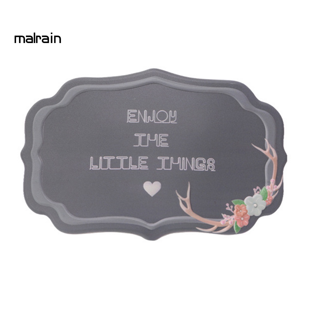 Thảm Lót Sàn Xe Hơi Chống Trượt Không Thấm Nước Chống Trượt In Chữ Tiếng Anh Dễ Thương