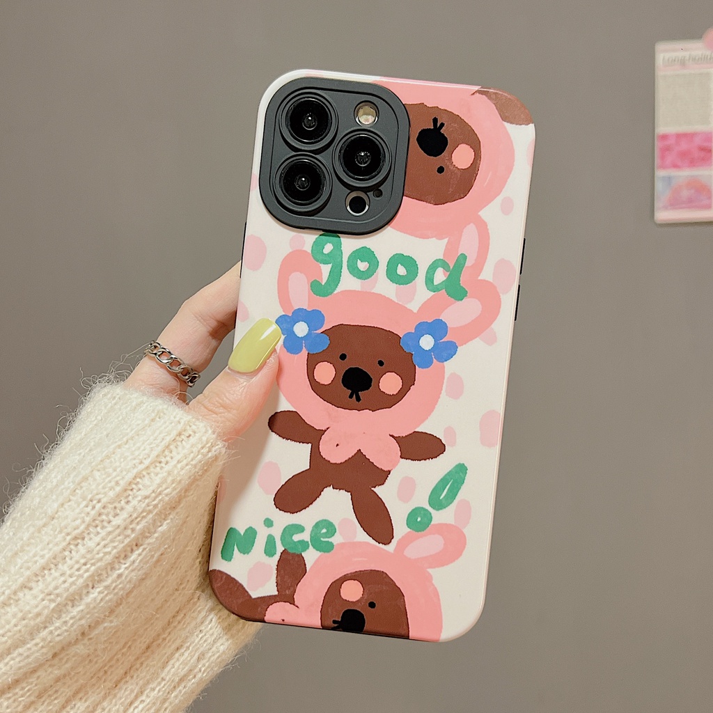 Ốp Điện Thoại tpu Dẻo Họa Tiết Hoạt Hình Chú Chó / Mèo Dễ Thương Cho iPhone 11 13 12 14 PRO MAX