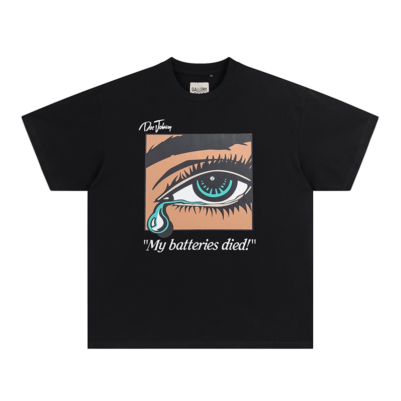 ❤❀   ❤ Áo Thun Cotton Tay Ngắn Dáng Rộng In Chữ GALLERY DEPT Heartbroken Thời Trang Cho Cặp Đôi