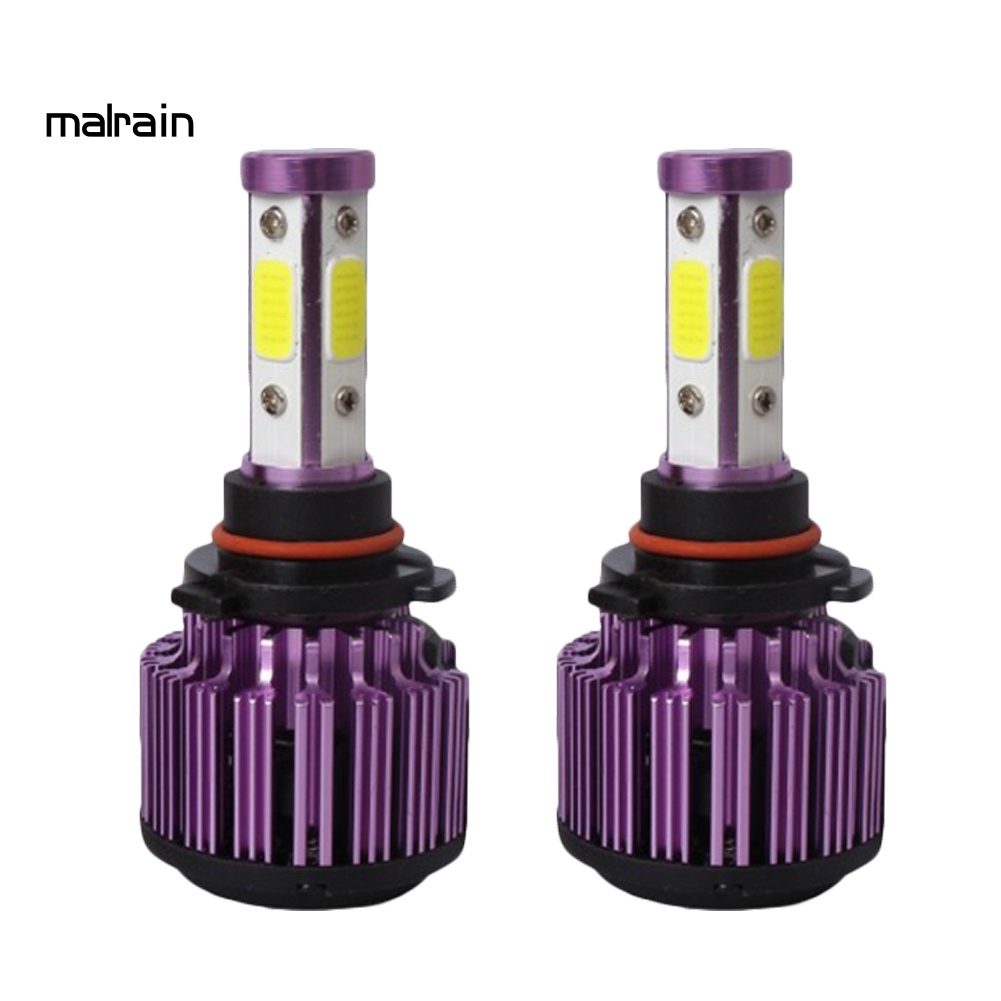 1 Cặp Đèn Pha Siêu Sáng 50W 8000LM 6500K Chất Lượng Cao Cho Xe Hơi / Xe Tải