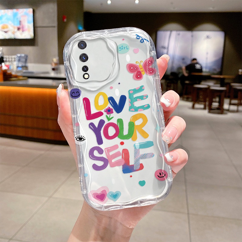 ốp lưng Vivo S1 ốp lưng Vivo Y17 ốp lưng Vivo Y19 ốp lưng Vivo Y20S Ốp Điện Thoại TPU Họa Tiết Chữ Tiếng Anh Cho Vivo S1 Vivo S1 855 Y17 Y19 Y20