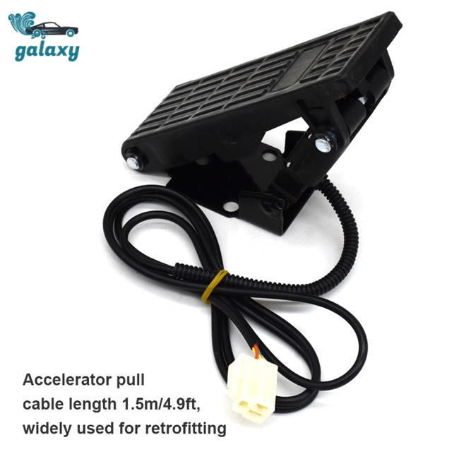 Galaxy Bàn Đạp Gia Tốc 5v Dây Cáp 3 Pin Dài 1.5M Thay Thế Chuyên Dụng Cho Xe Đạp Điện