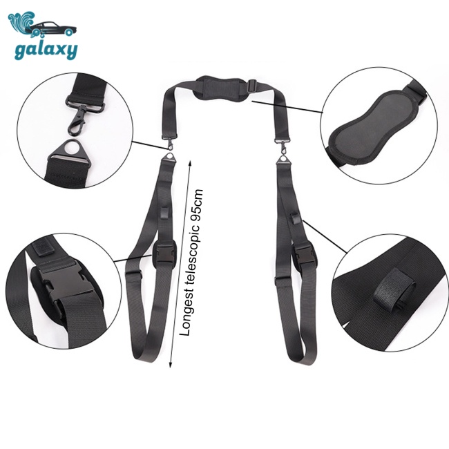 Galaxy Dây Đai Dày Dặn Cố Định Mái Chèo 65-95cm Có Thể Điều Chỉnh Đa Năng