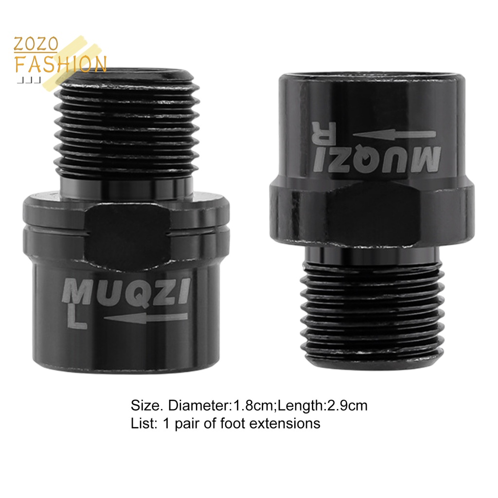 1 Cặp Bu Lông Nối Dài Trục Bàn Đạp Xe Đạp CNC Tiện Dụng