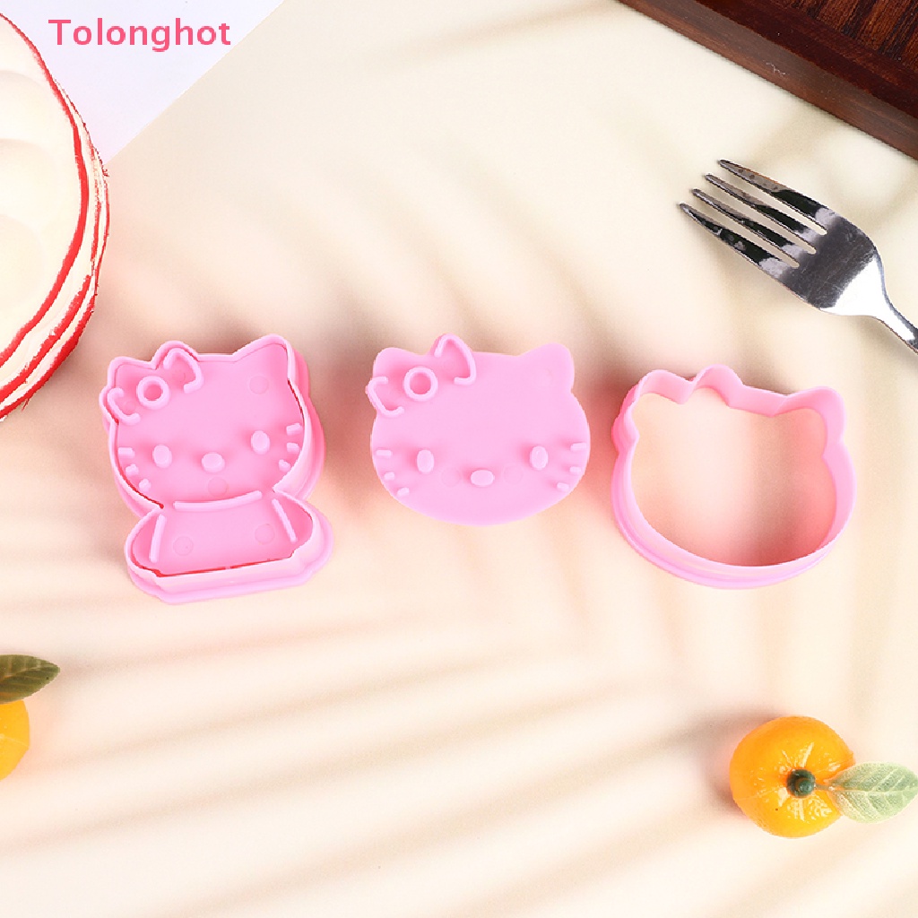 Khuôn Cắt Bánh Sandwich Hình Mèo Kitty Đáng Yêu