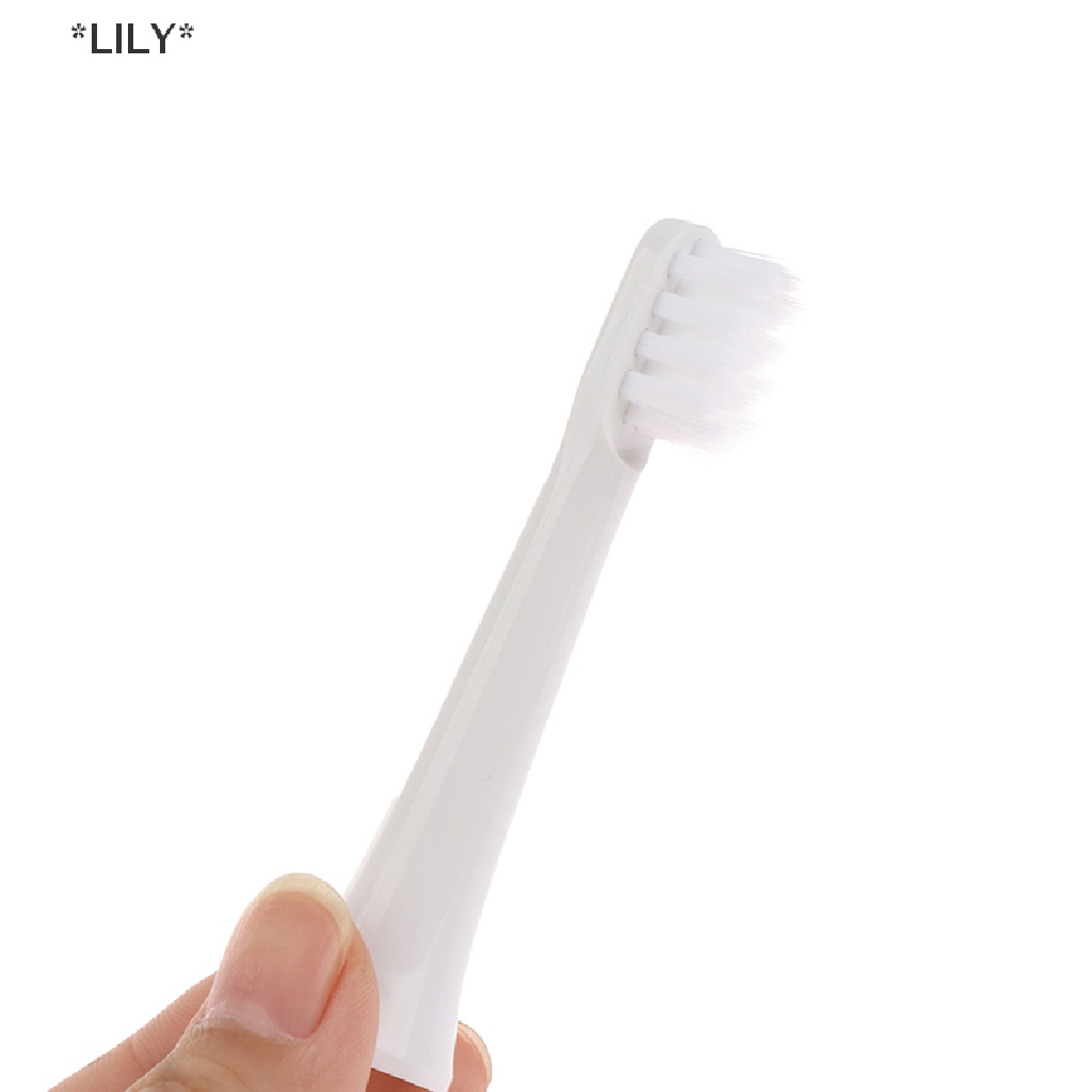 LILY 3PC Xiaomi T100 điện thay thế bàn chải đánh răng đầu sạch lông bàn chải vòi phun uuu