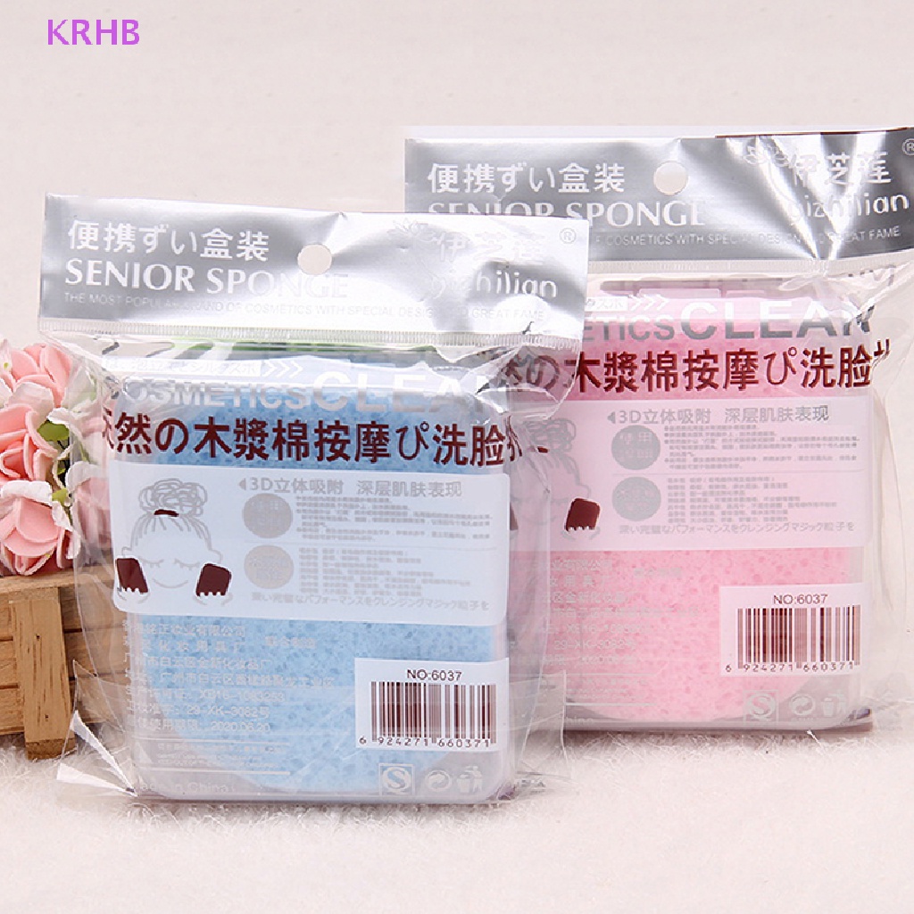 Miếng Xốp Rửa Mặt Thấm Hút Tốt Tiện Dụng