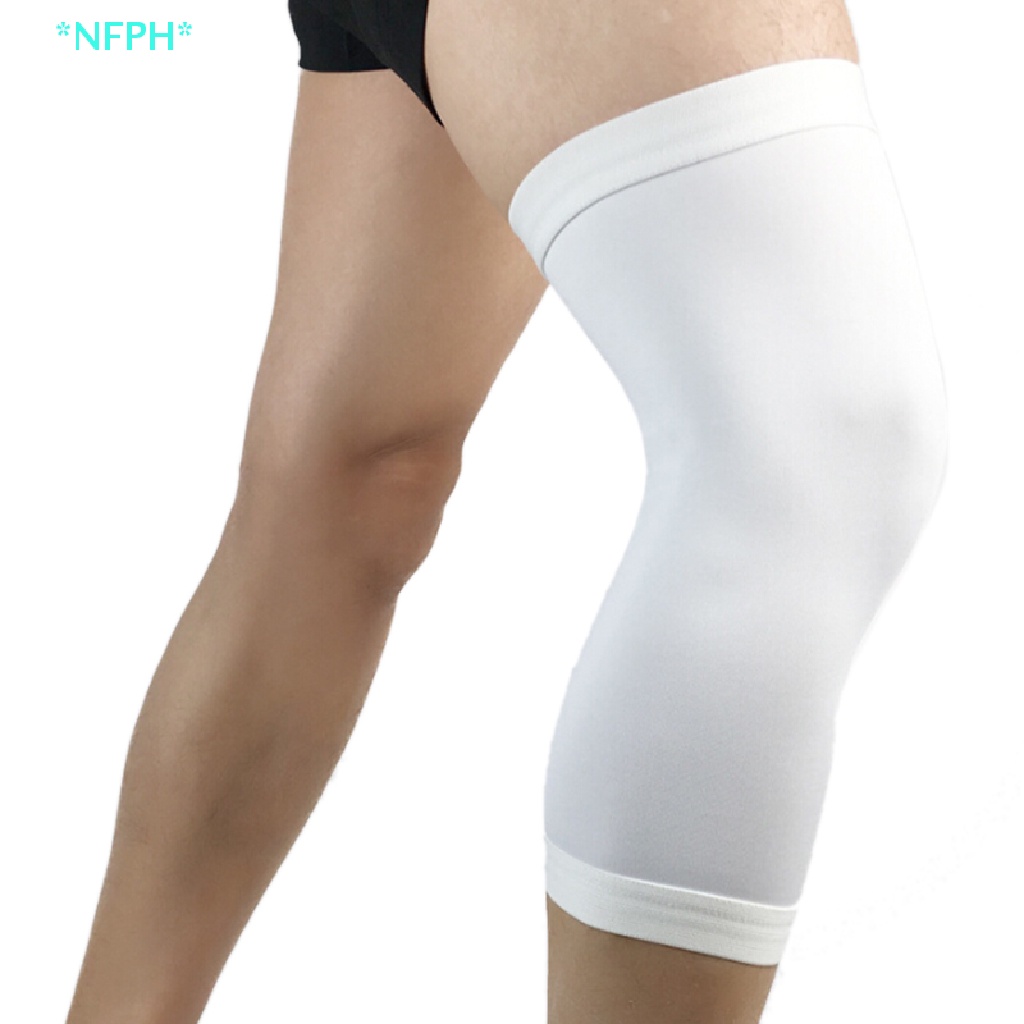 1 Băng Quấn Bảo Vệ Đầu Gối Co Giãn Thoáng Khí Hỗ Trợ Chơi Bóng Rổ Mới