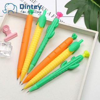 ✍1 bút chì bấm hình củ cà rốt dễ thương, bút chì bấm 0.7mm 1 cái